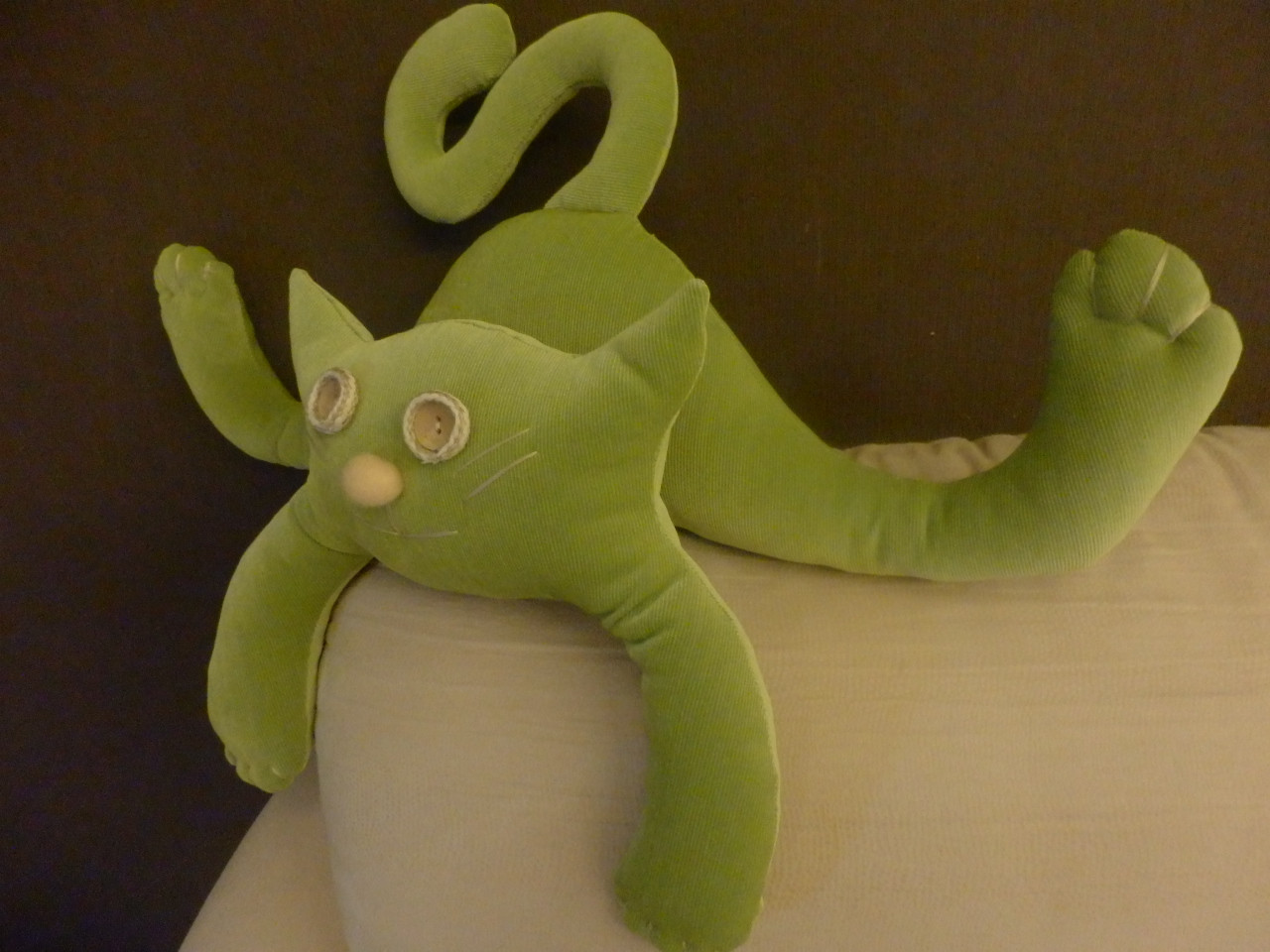 Авторська Інтер'єрна подушка "Кіт Баксик", фото 1