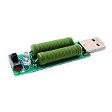 USB-навантажний резистор, навантаження зі свічем 1 А/2А, фото 3