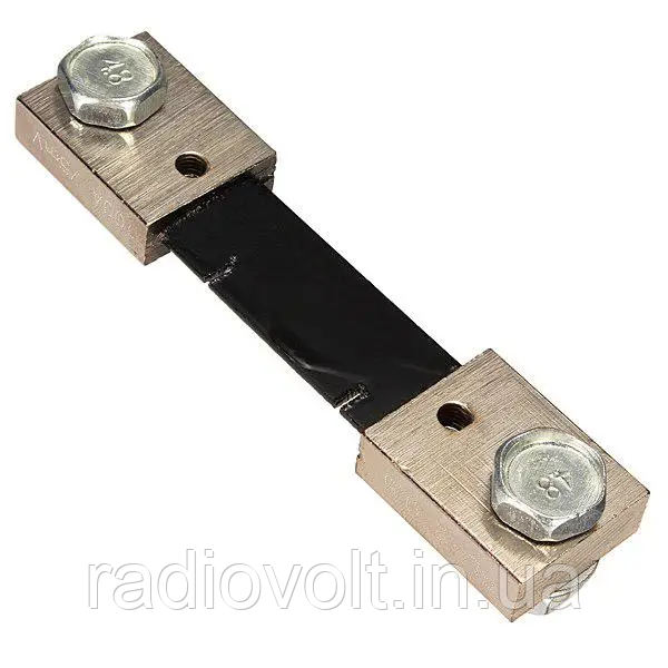 Електричний шунт FL-2 100А 75 мВ, фото 1