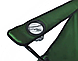 Крісло туристичне складне зі спинкою та підстаканником Folding Chair JD-759 Green, фото 5