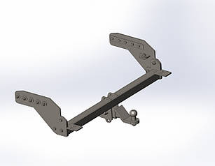 Фаркоп MITSUBISHI L200 пікап (Тайланд, крім USA, з бампером) 2019-