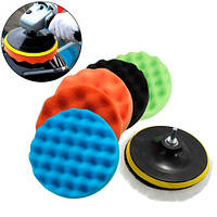 РќР°Р±РѕСЂ РЅР°СЃР°РґРѕРє РґР»СЏ РїРѕР»РёСЂРѕРІРєРё Р°РІС‚Рѕ 6С€С‚ Рё С€Р»РёС„РѕРІР°Р»СЊРЅС‹Р№ РґРёСЃРє 15СЃРј, РЅР° РґСЂРµР»СЊ