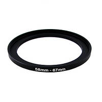 Підвищувальне кільце 58-67 мм для Canon, Nikon