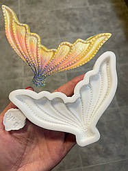 Ексклюзив. Силіконовий молд для шоколаду та ін "Хвіст русалки великий"