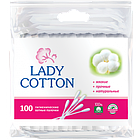 Ватні палички Lady cotton 100шт. п/е