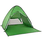 Намет пляжний 2-х місний (150х165х110 см) Stripe, Зелений / Автоматичний двомісний намет, фото 6