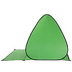 Намет пляжний 2-х місний (150х165х110 см) Stripe, Зелений / Автоматичний двомісний намет, фото 7