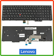 Клавиатура для ноутбука LENOVO ThinkPad E570, E570C, E575 (rus, black)