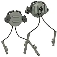 Адаптер Headset Bracket для наушников на шлем/ Комплект поворотных креплений для защитных военных наушников