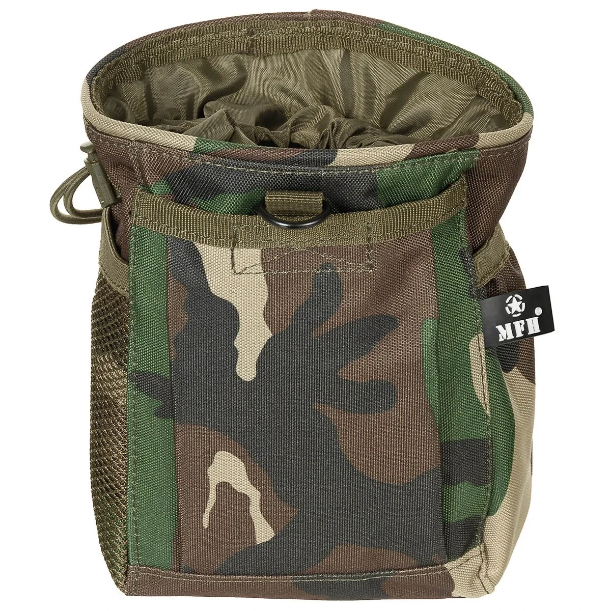 Підсумок для скидання магазинів MFH Dump Pouch Woodland / тактична сумка для скидання магазинів Molle