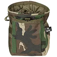 Подсумок для сброса магазинов MFH Dump Pouch Woodland / тактическая сумка для сброса магазинов Molle