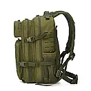 Штурмовий тактичний рюкзак Olive з кріпленням Molle/ військовий  рюкзак 45 літров оливковий/, фото 3