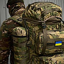Тактичний рюкзак FIELD з кишенями/ Армійський рюкзак мультикам з MOLLE/ Військовий штурмовий рюкзак 160л/, фото 7