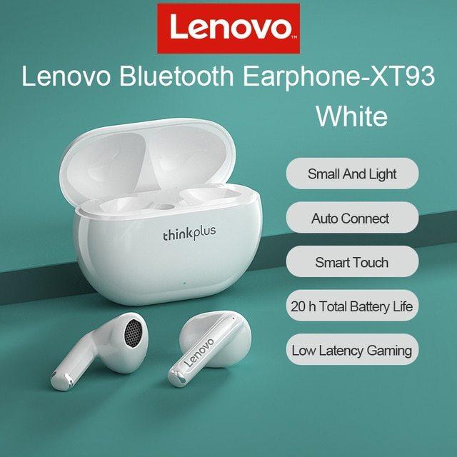 Бездротові навушники lenovo ThinkPad Plus XT93 Bluetooth гарнітура білі