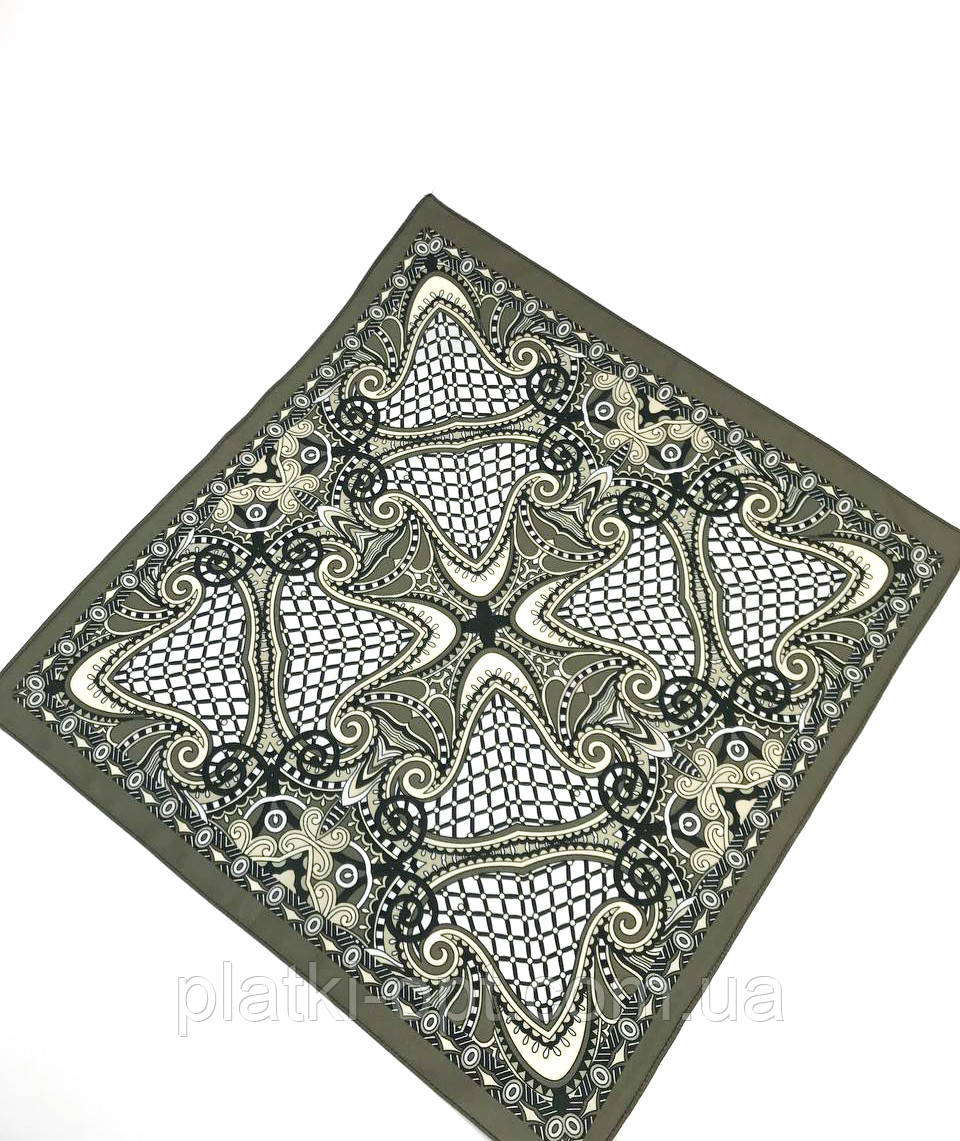 Бандана з візерунком (хакі) від 10 штук, фото 1