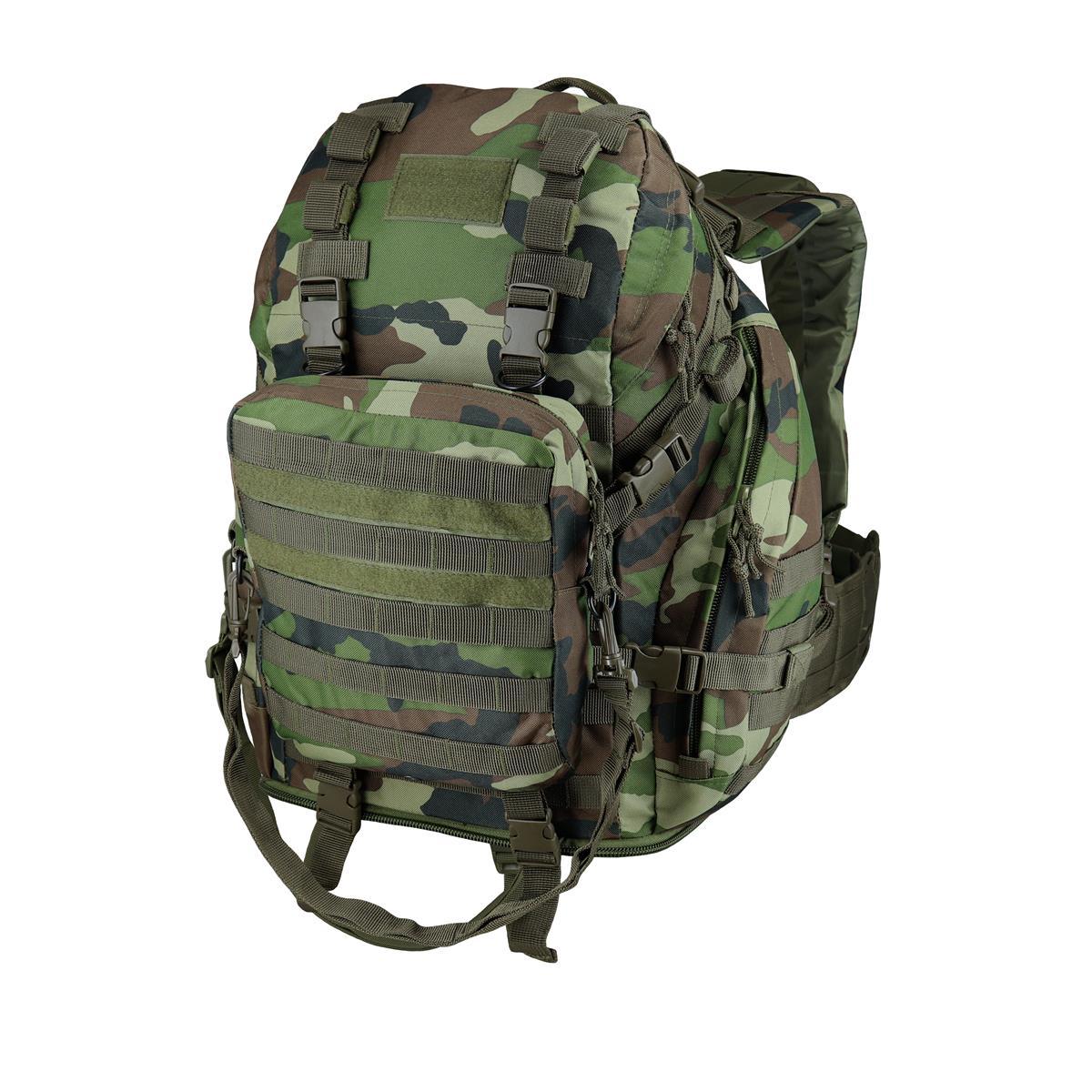 Рюкзак тактический CAMO OVERLOAD WOODLAND 60л, фото 1