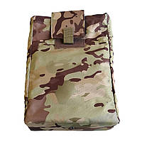 Тактический подсумок для сброса ПК, ПКМ, АК, AR-15/ Армейская сумка для сброса пустых магазинов/ Мультикам