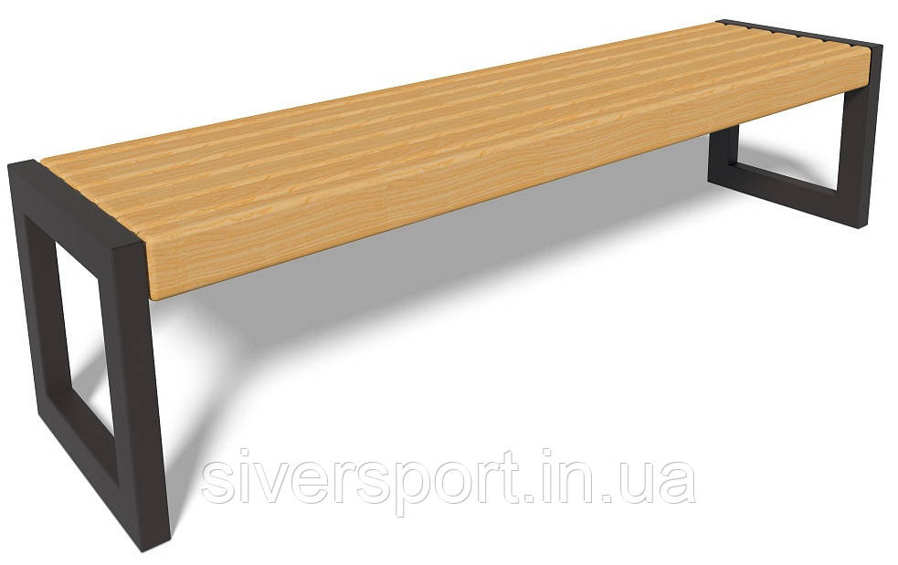Лавка паркова "Квадрат" SiverSport LP004.1, фото 1