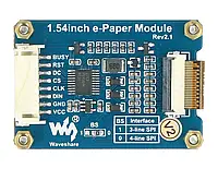 E-Paper E-Ink (B) 1,54 &#039;&#039; 200x200px - Модуль с трехцветным SPI дисплеем - Waveshare 13338