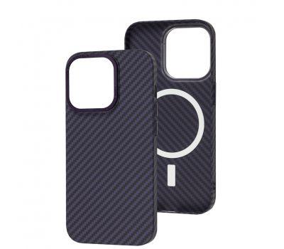 Чохол для IPhone Carbon MagSafe Purple