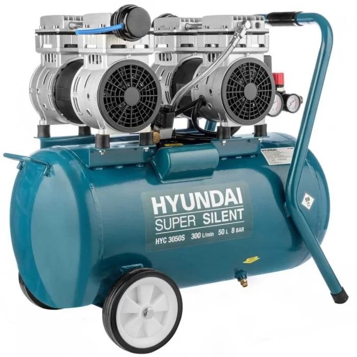 Повітряний компресор Hyundai HYC 3050S (2 кВт, 300 л/хв, 50 л)