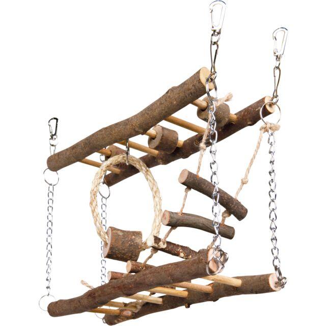 Trixie TX-61650 Іграшка підвісна Trixie Suspension Bridge, для гризунів, 27×17×7 см