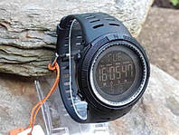Спортивные водостойкие мужские часы Skmei 1251 All Black кварцевые