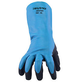 Захисні рукавиці HexArmor HexChem 7061 від хімії та порізів
