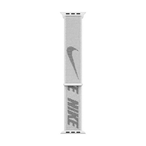Ремінець для Apple Watch Nike Sport Loop White • 38/40/41mm;