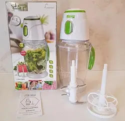 Подрібнювач із пластиковою чашею 1.5 л 200W DSP KM4010