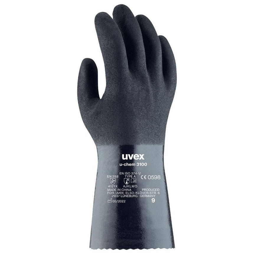Uvex u-chem 3100 протихімічна рукавичка, фото 3