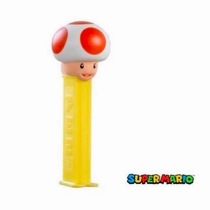 Драже PEZ Super Mario Nintendo Гриб набір іграшка іграшка з цукерками 85g