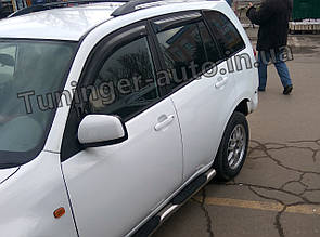 Дефлектори вікон (вітровики) Toyota RAV 4 2000-2006 (Hic)