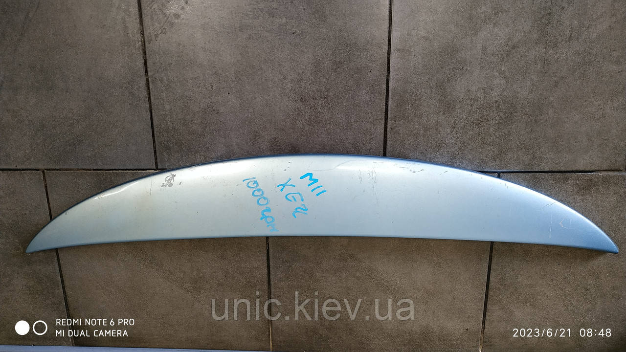 Спойлер кришки багажника Рено Меган 2 хетчбек б/в