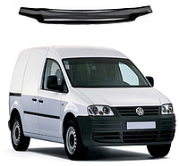 Дефлектор капота мухобойка на Volkswagen Caddy 2004-2010 (Фольксваген Кадди ) EuroCap