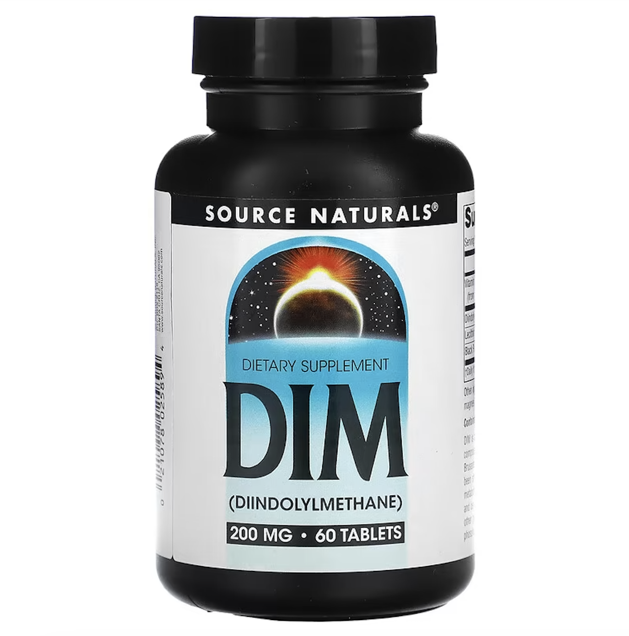 Source Naturals, ДІМ, 200 мг, 60 таблеток