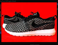 Мужские кроссовки Nike Roshe Run NM Light Black Найк