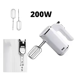 Міксер ручний DSP 200W KM2008