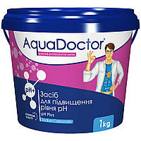 Средство в бассейн для повышения уровня pH AquaDoctor pH Plus (1 кг) Химия для бассейна