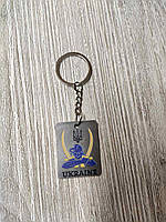 Брелок для ключів металевий нержавіючий козак