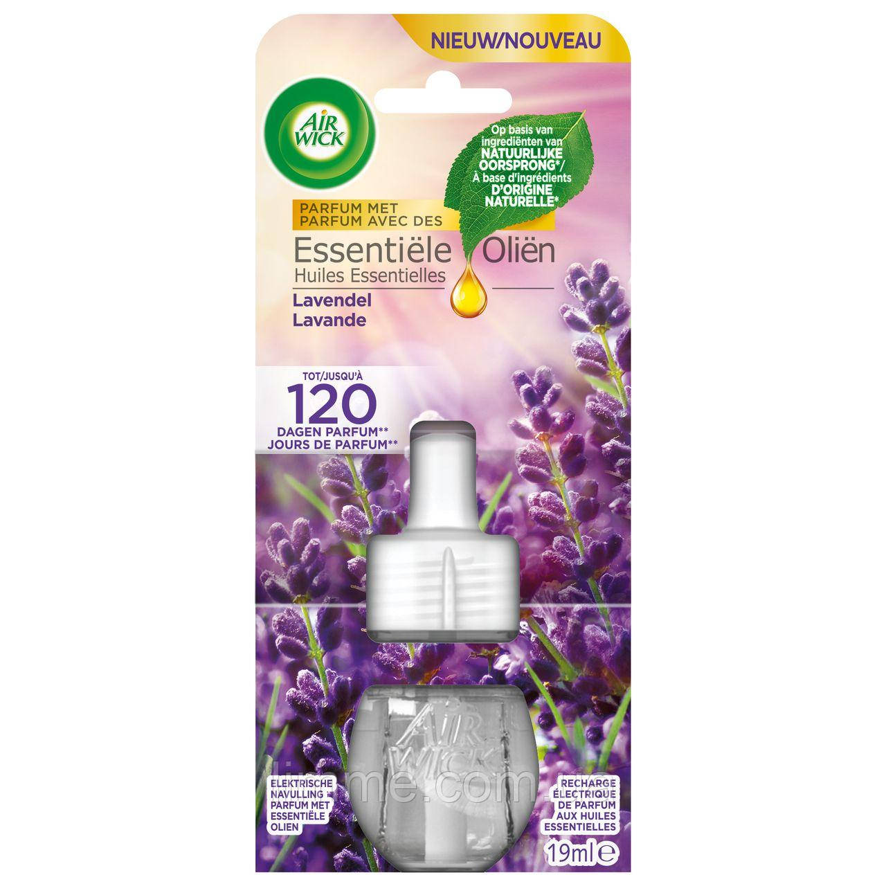 Запаска для електричного освіжувача повітря Air Wick purple lavander meadow  19ml