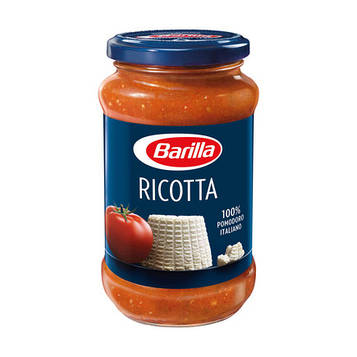 Соус Barilla Ricotta без глютену, 400 г, 6 шт/ящ