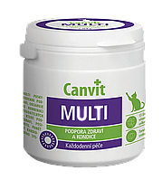 Вітамінно-мінеральний комплекс Canvit Multi для котів таблетки 100 шт (can50742)
