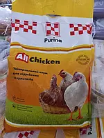 Готовий корм purina для домашніх курей несучок 25 кг