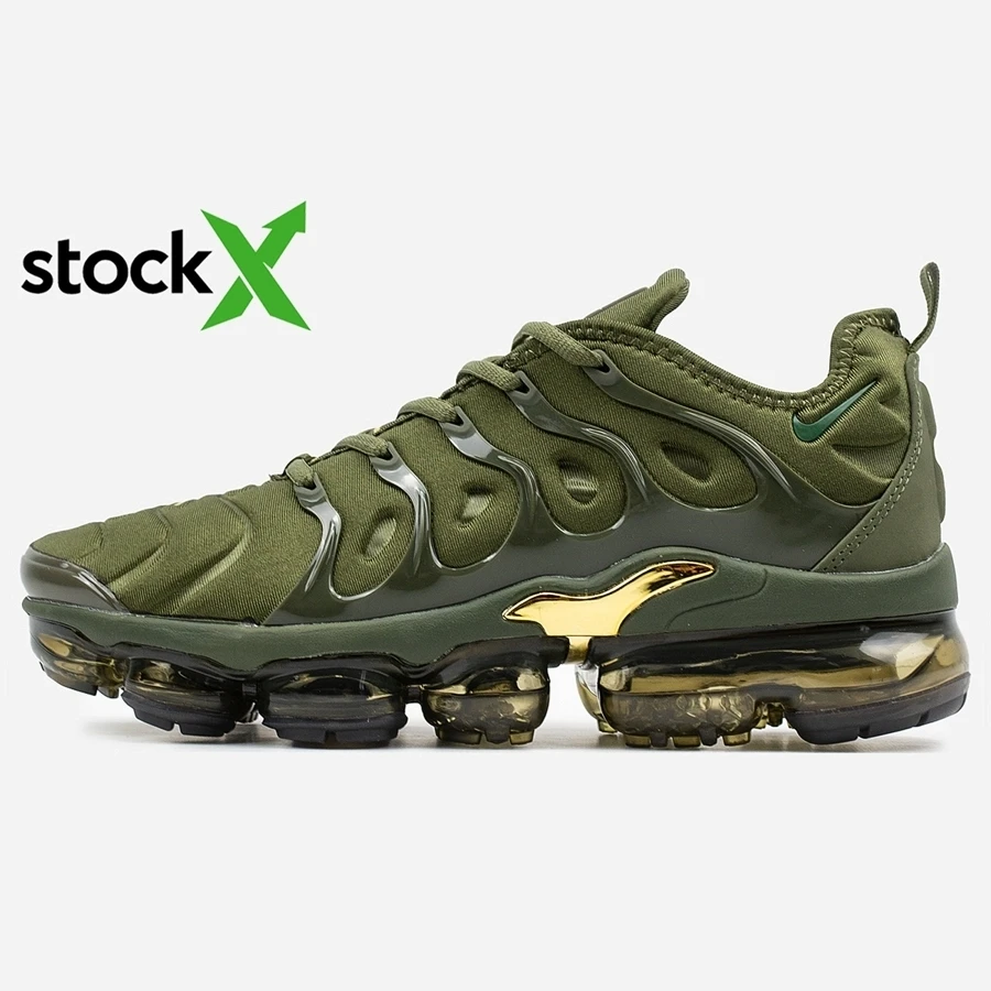 Nike vapormax plus olive green sales