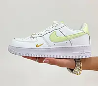 Женские кроссовки Nike Force Mini Swoosh Lime 38