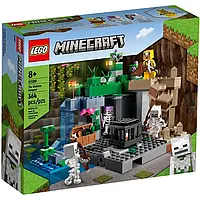 Конструктор LEGO Minecraft Подземелье скелета 364 детали 21189 | Лего Майнкрафт оригинал