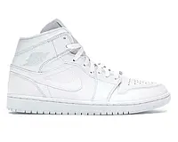 Женские кроссовки Nike Air Jordan 1 White 36