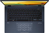 ASUS Ноутбук Zenbook 14 UX3402VA-KM065WS 14" 2.8K OLED, Intel i5-1340P, 16GB, F512GB, UMA, Win11, Голубий  Baumar - Завжди Вчасно, фото 4