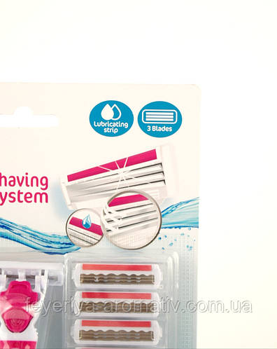 Купить Женский станок для бритья с сменными насадками Soft touch 21 ...